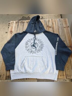 2000's Jake shimabukuro tour cut & sew hoodie men's Size XL